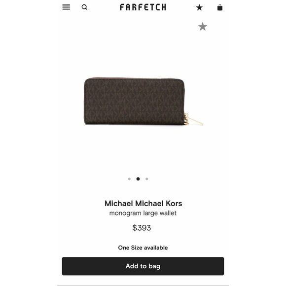 *SOLD* Authentic Michael Kors Travel Wallet - Picture 8 of 9